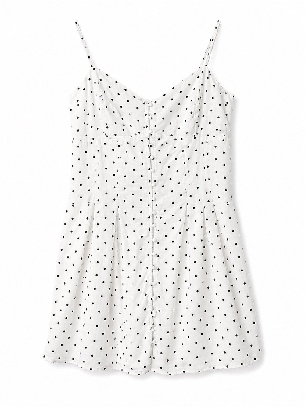 American Eagle Polka Dot Spaghetti Strap Dress Large cottagecore, classic style,